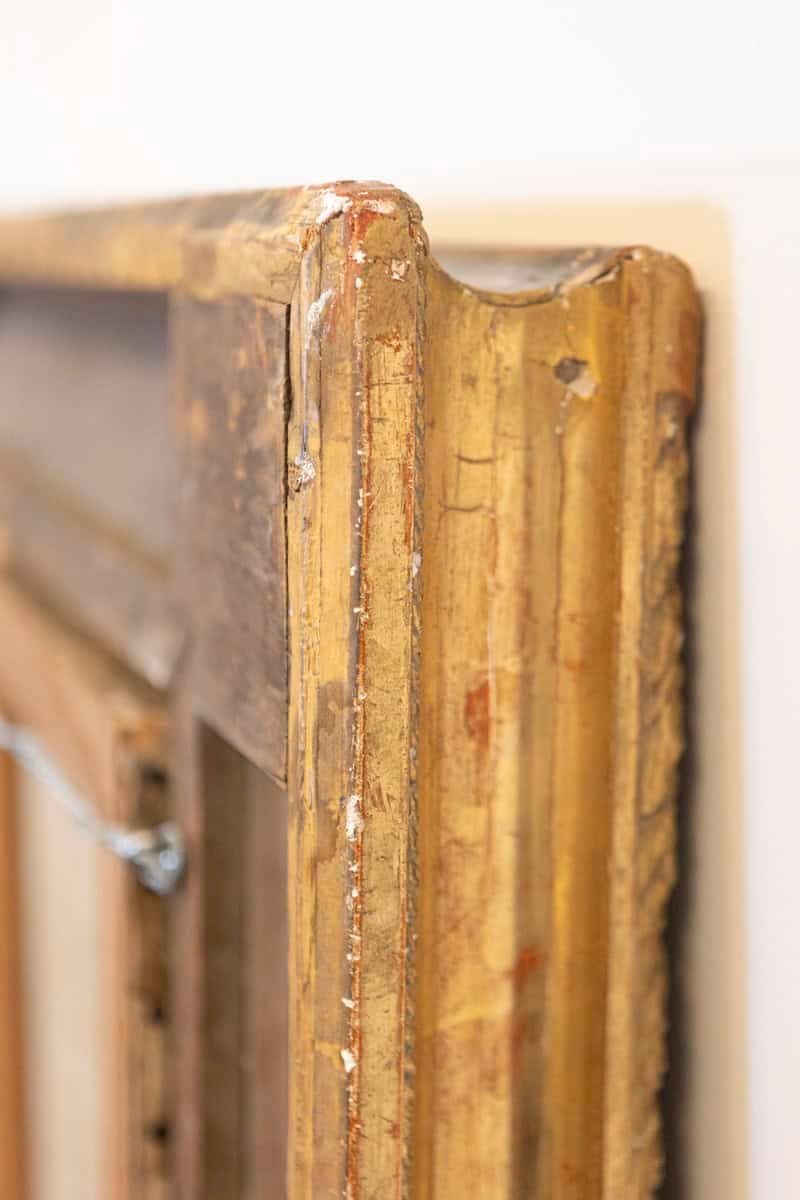 French Framed Oil on Canvas Painting Depicting Grapes and Figs, circa 1875 - JAA