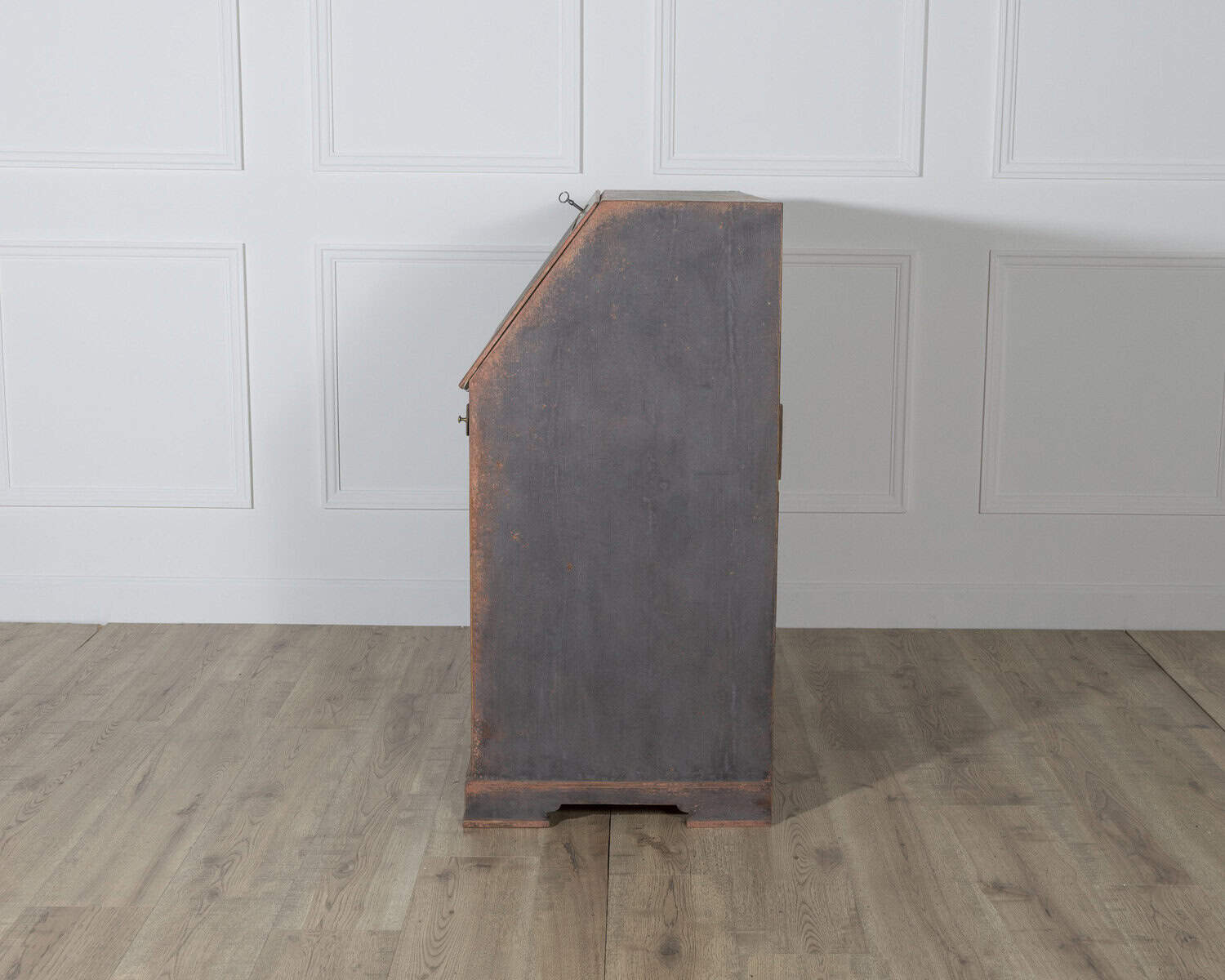 Early 19th Century Swedish Gustavian Secretary in Black with Painted Interior, circa 1810 - JAA