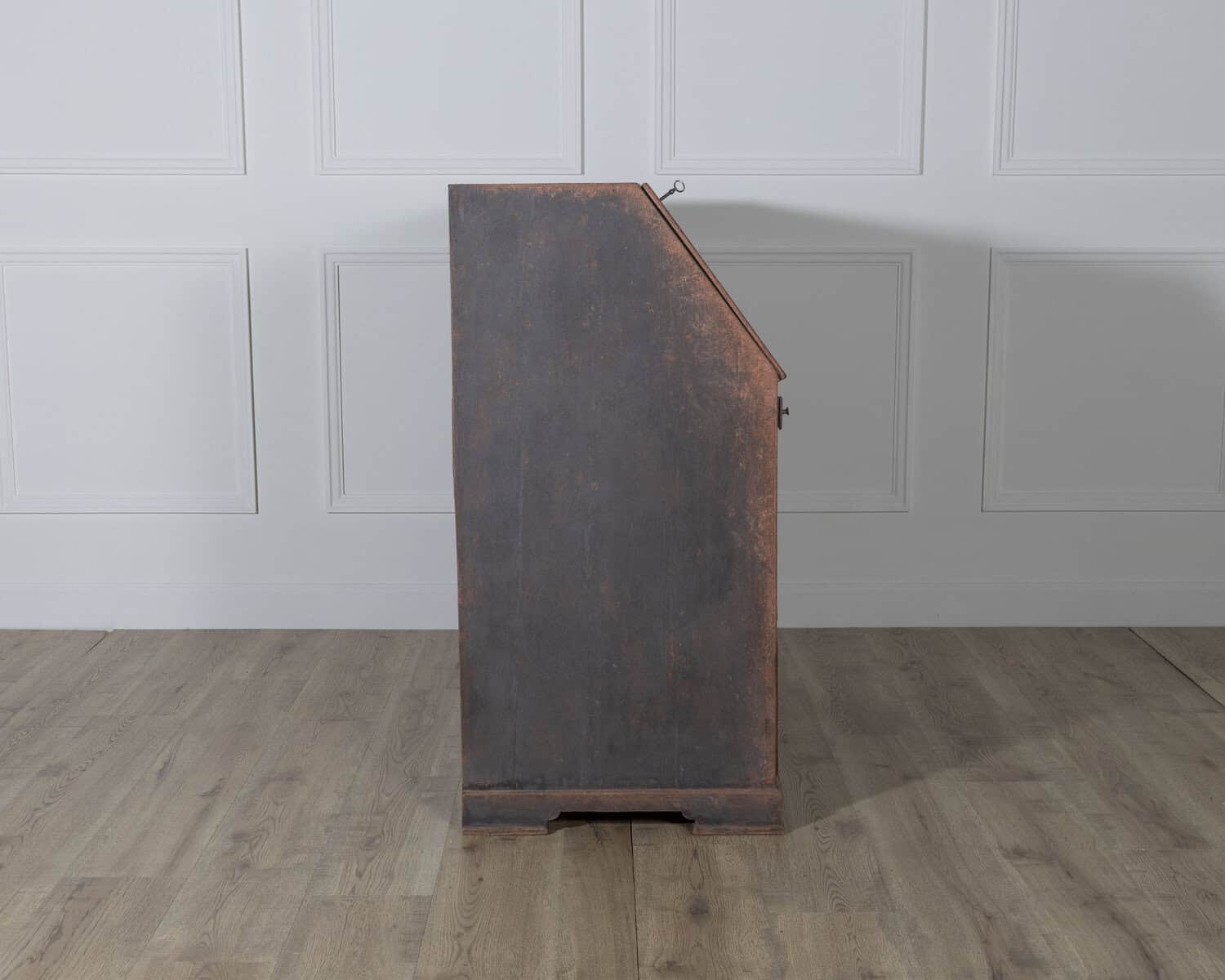 Early 19th Century Swedish Gustavian Secretary in Black with Painted Interior, circa 1810 - JAA