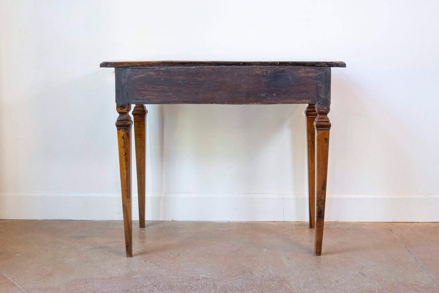 Italian Neoclassical Period 18th Century Console Table with Marquetry Décor - JAA
