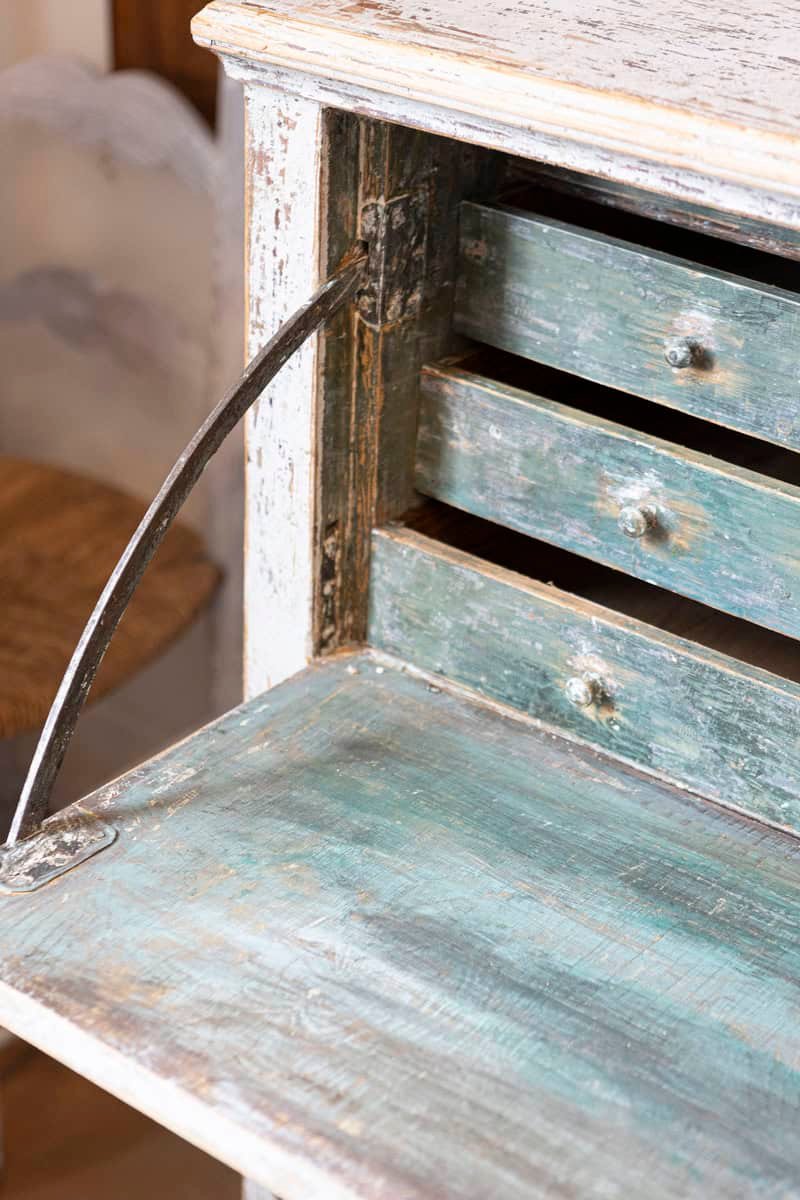 19th Century Swedish Clock Secretary Circa 1820 - JAA