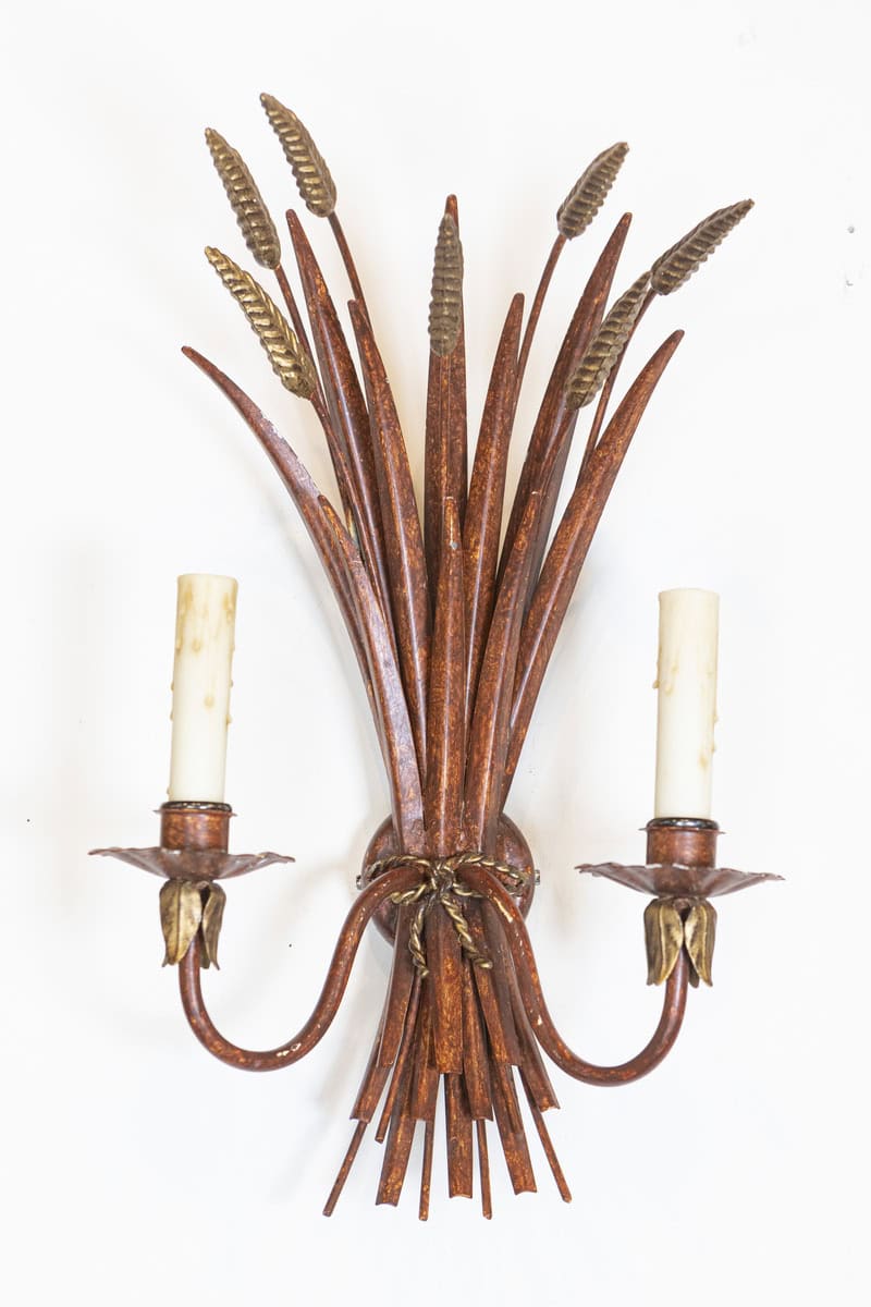 Pair of 20th Century French Sconces - Inspired By Coco Chanel - JAA