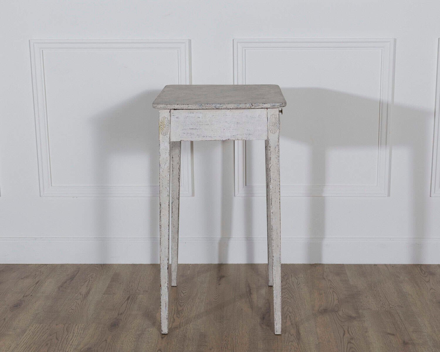 Swedish Painted Console Table with Drawer, circa 1880 - JAA