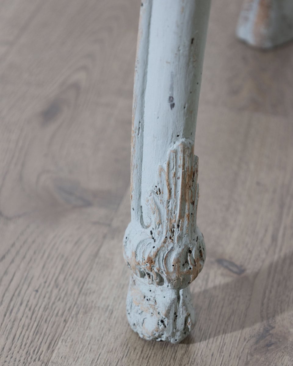 Louis XV Style Console Table with Oak Top, 19th Century - JAA