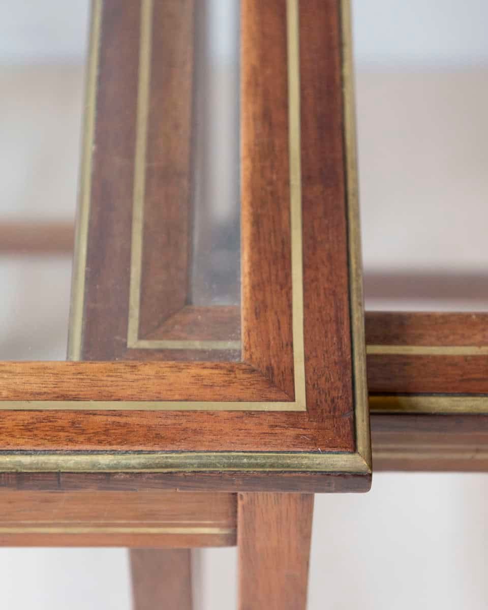 Mahogany Nesting Tables - JAA