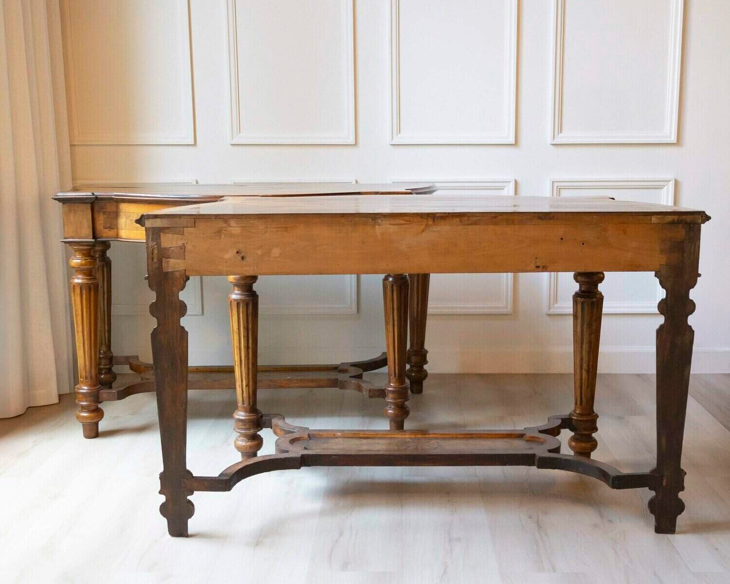 ​​​​​​​pair Of Large Consoles Moves Lombardy Nineteenth Century - JAA