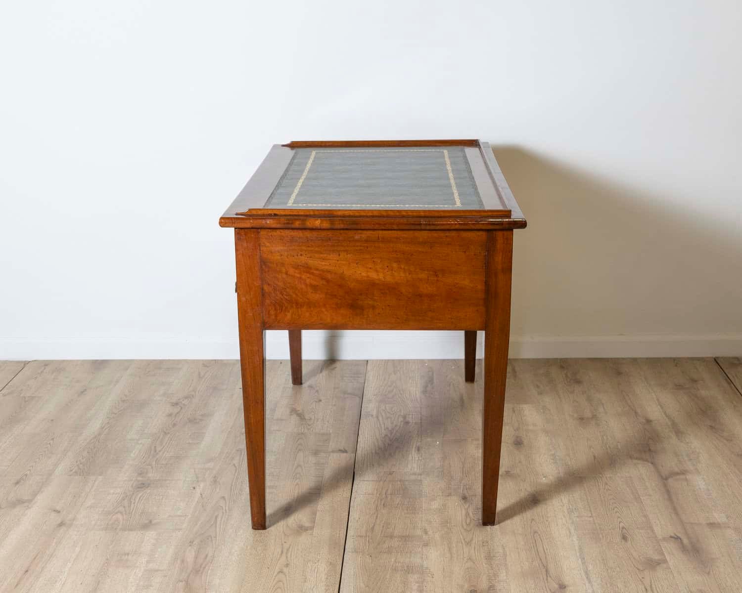 Antique Directoire Table Writing Desk In Walnut - Italy 19th - JAA