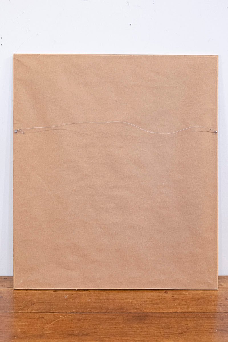 French 19th Century Framed Aubusson Oval Floral Tapestry in Giltwood Frame - JAA