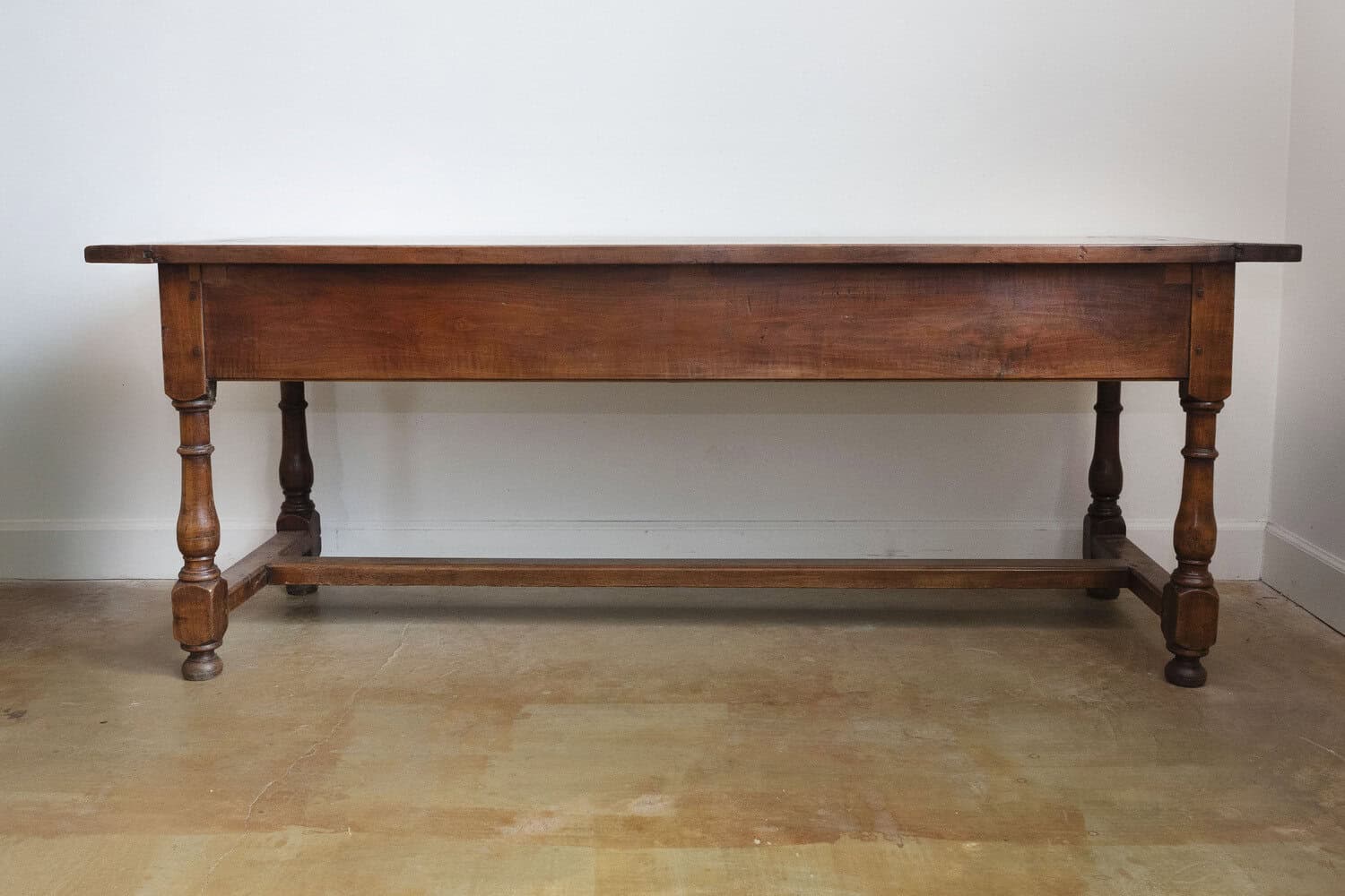 French Louis XVI Period 1790s Farm Table with Sliding Panels and Carved Heart - JAA