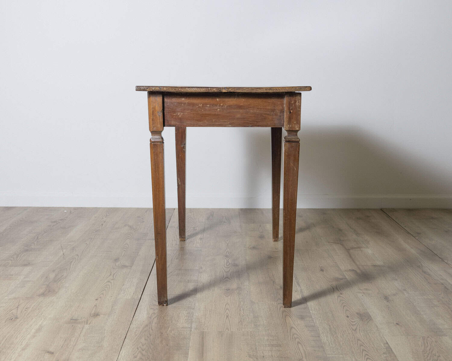 Louis XVI Walnut Table with Inlaid Top – Emilia, Late 18th Century - JAA