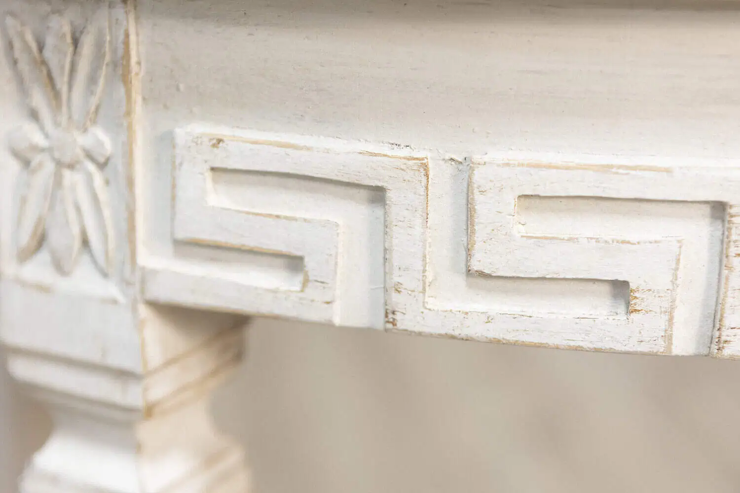 Pair of 19th Century Swedish Demi Lune Consoles - JAA