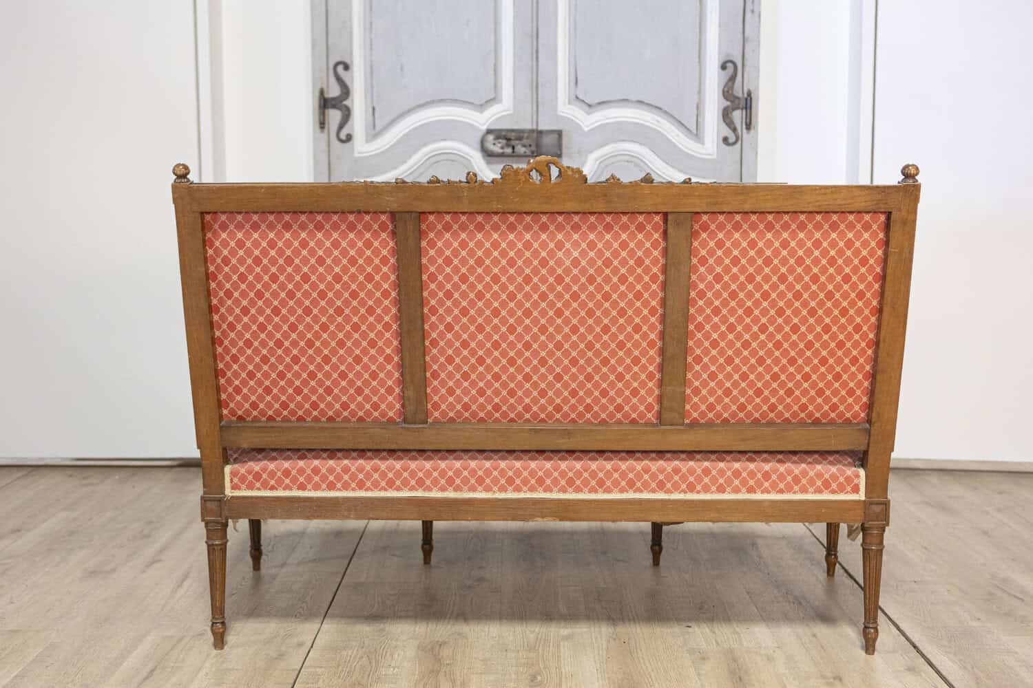 19th Century French Louis XVI Style Sofa Circa 1860 - JAA