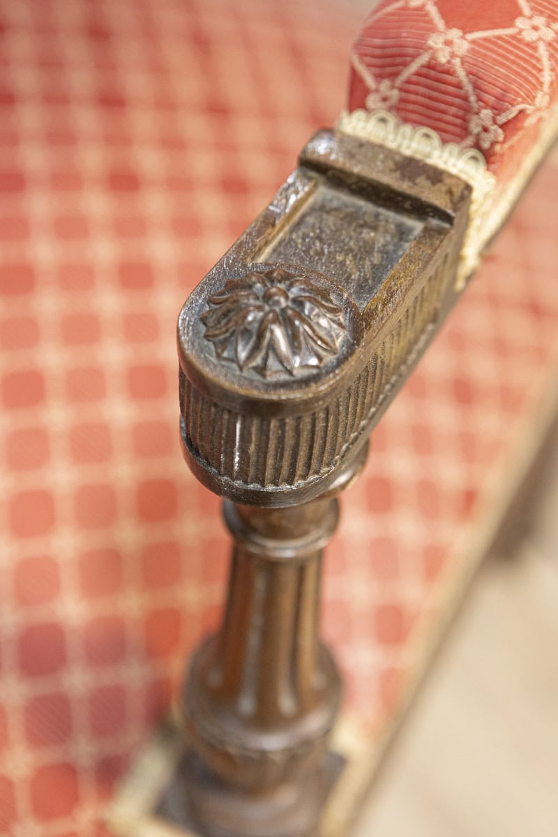 19th Century French Louis XVI Style Sofa Circa 1860 - JAA