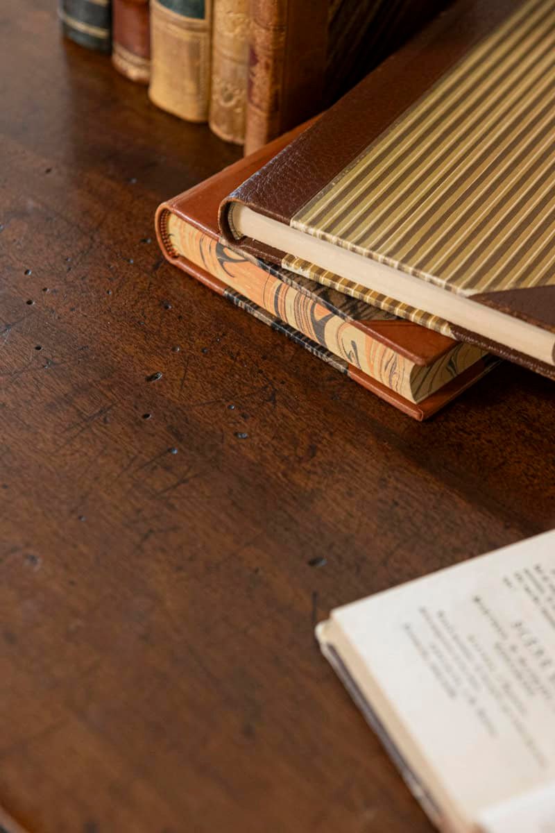 17TH Century French Walnut Side Table with Single Drawer and Barley-Twist Base - JAA