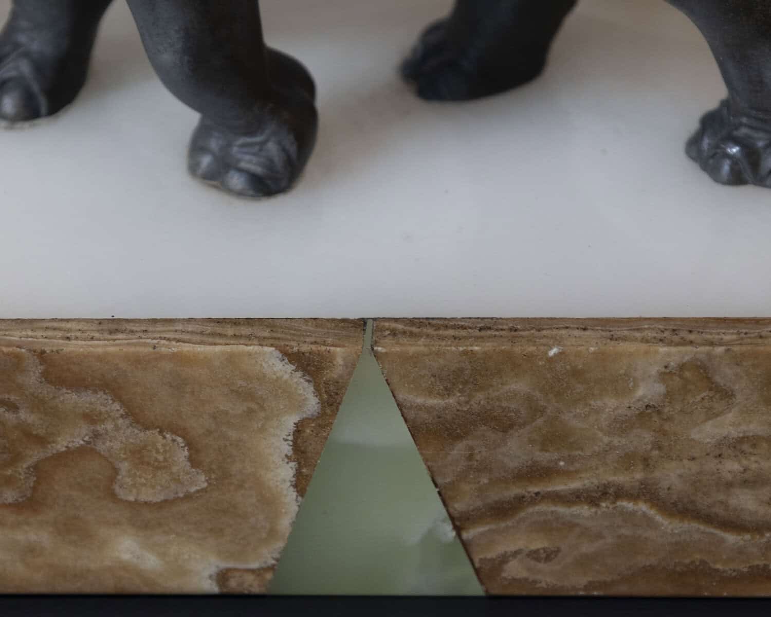 French 20th Century Elephant Sculpture - JAA