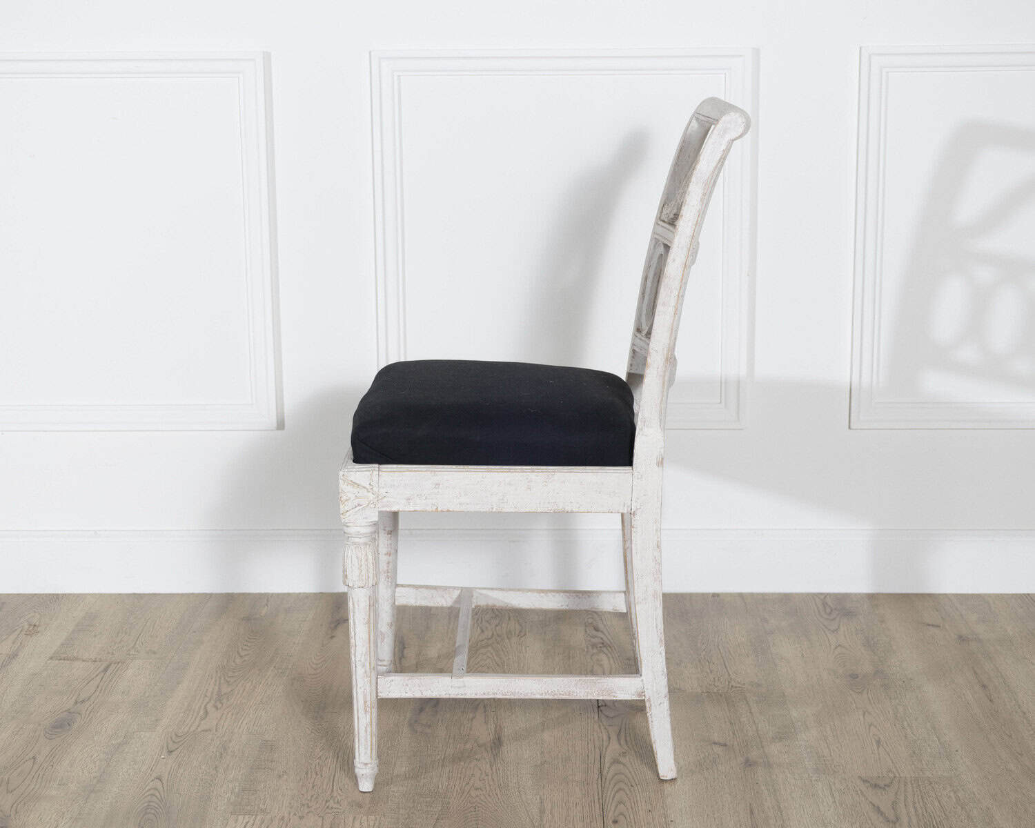 Set of Eight Swedish Gustavian Dining Chairs, circa 1820 - JAA