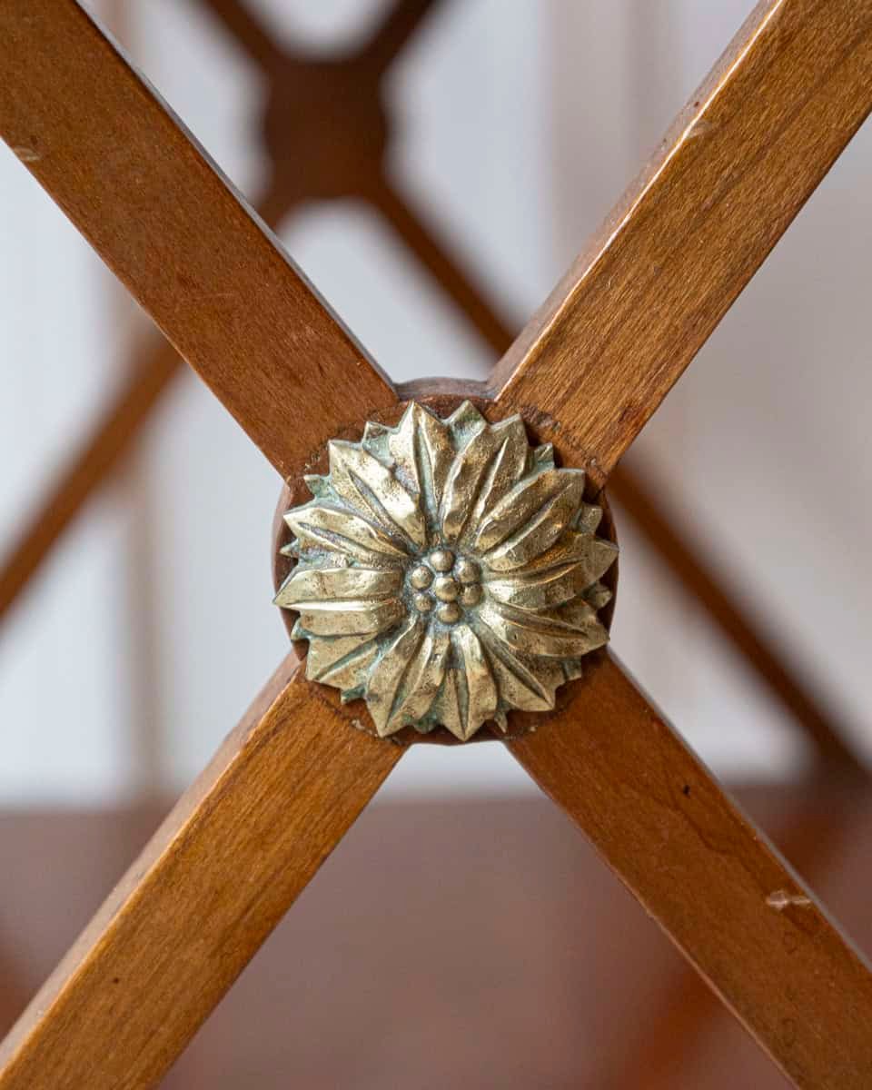 Mahogany Rolling Table - JAA