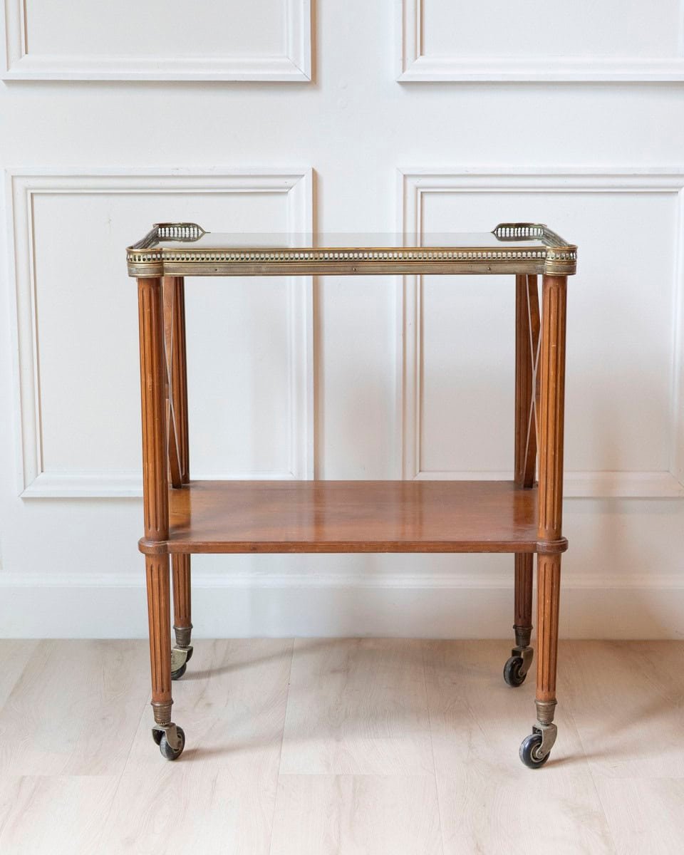 Mahogany Rolling Table - JAA