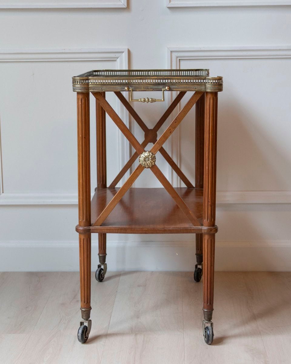 Mahogany Rolling Table - JAA