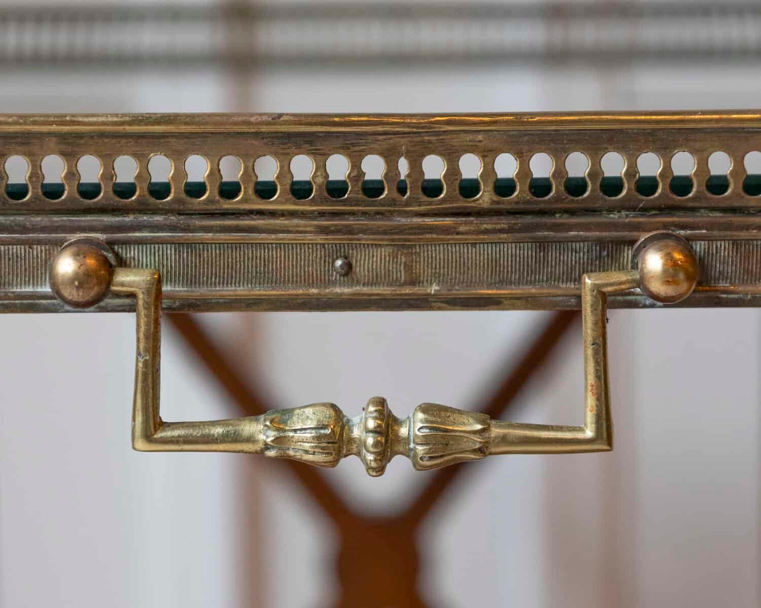 Mahogany Rolling Table - JAA