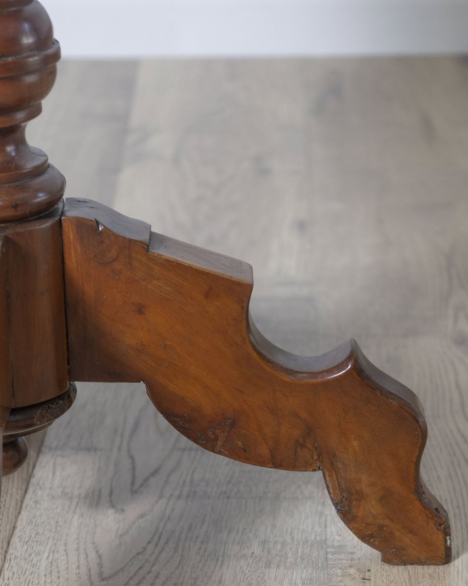 Early 19th century Inlaid Walnut Italian Side Table - JAA