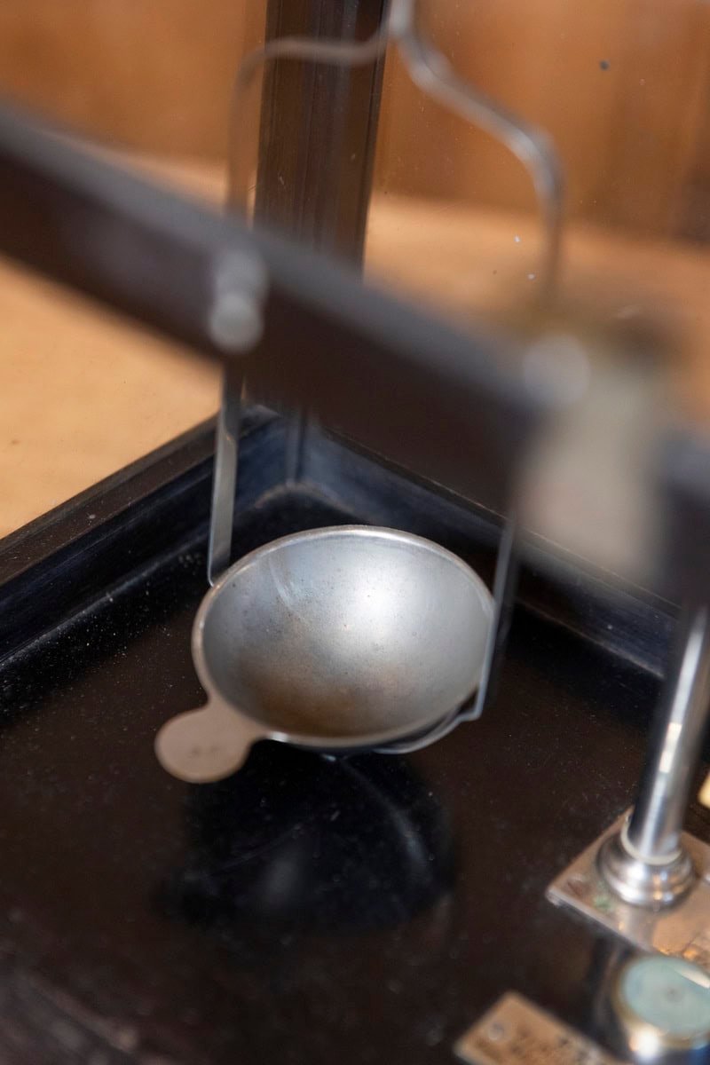 20th Century French Glass Case Scale - JAA