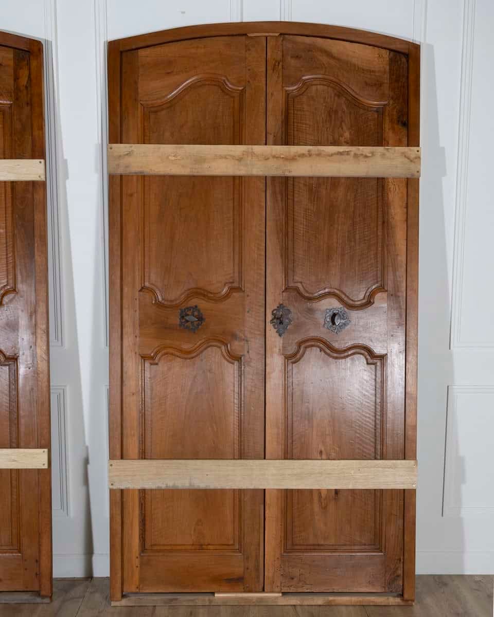 Two Pairs of 18th-Century French Walnut Communication Doors - JAA