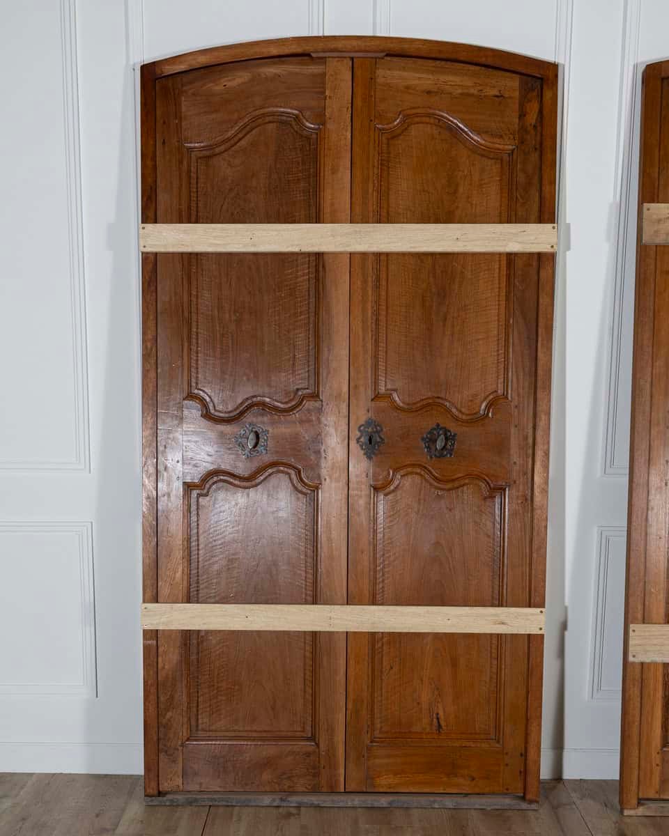 Two Pairs of 18th-Century French Walnut Communication Doors - JAA