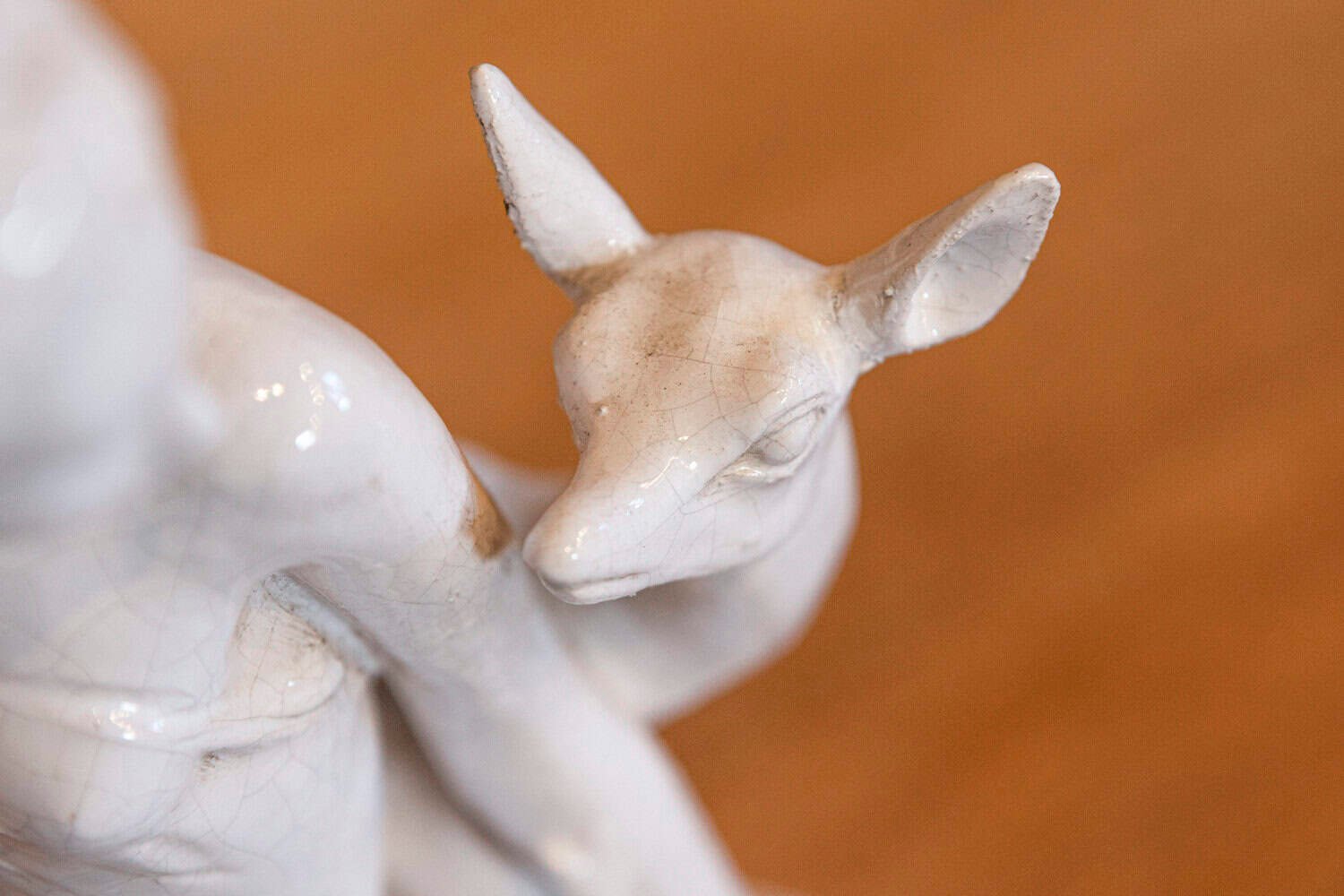 20th Century Italian Ceramic Sculpture of Diana - JAA