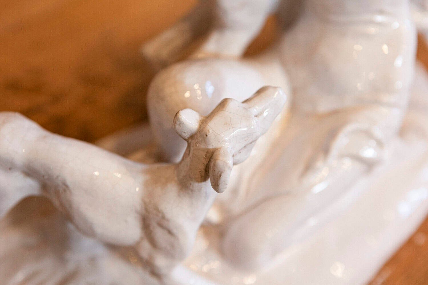 20th Century Italian Ceramic Sculpture of Diana - JAA