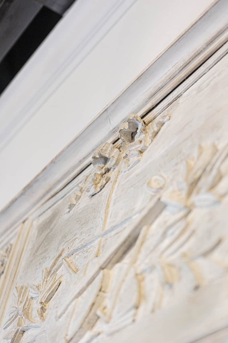 French Louis XVI 1790s Trumeau Mirror with Carved Liberal Arts Allegory - JAA