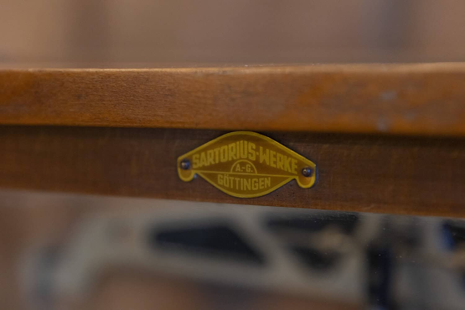 20th Century German Glass Case Scale - JAA