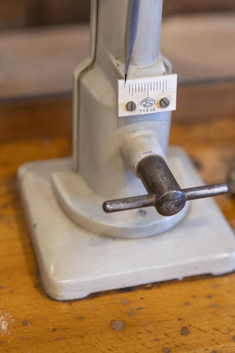 20th Century German Glass Case Scale - JAA