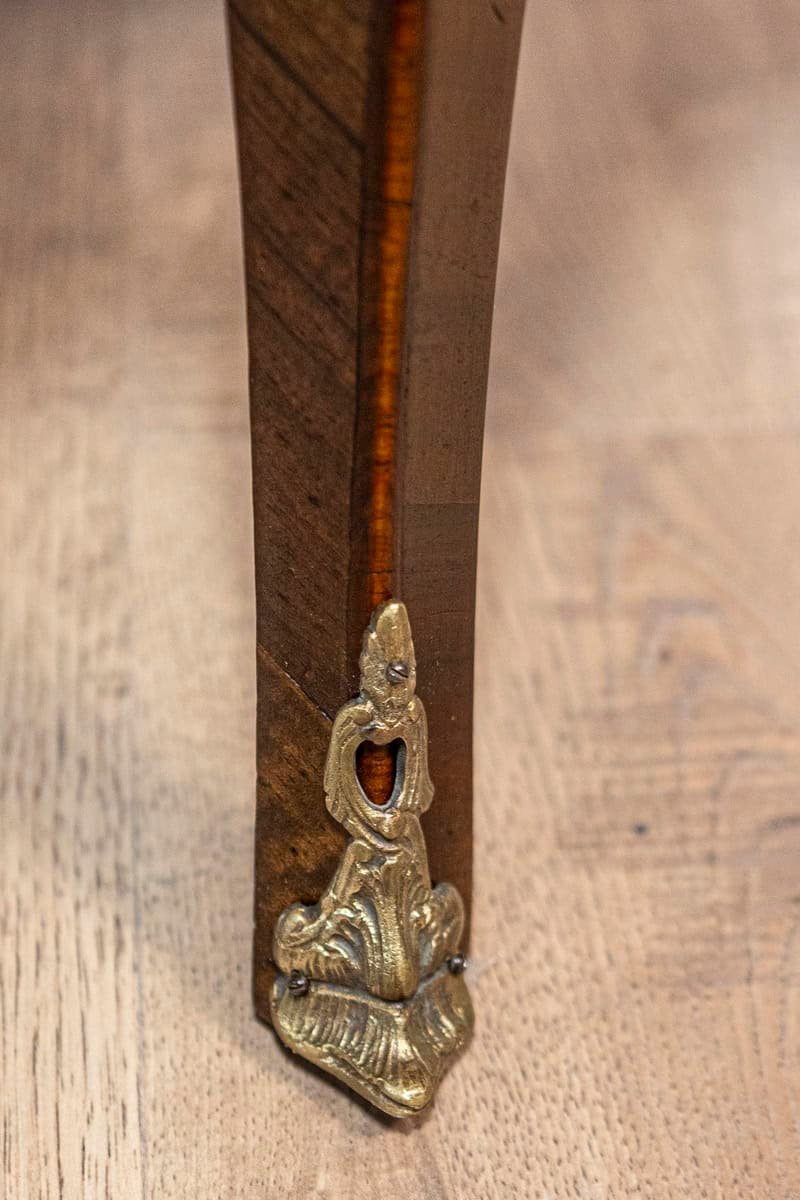 Pair of 20th Century Italian Marble top Commodes Circa 1900 - JAA