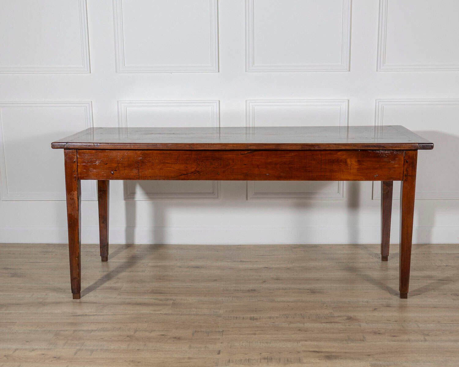 Late 18th-Century Italian Neoclassical Walnut Writing Table - JAA