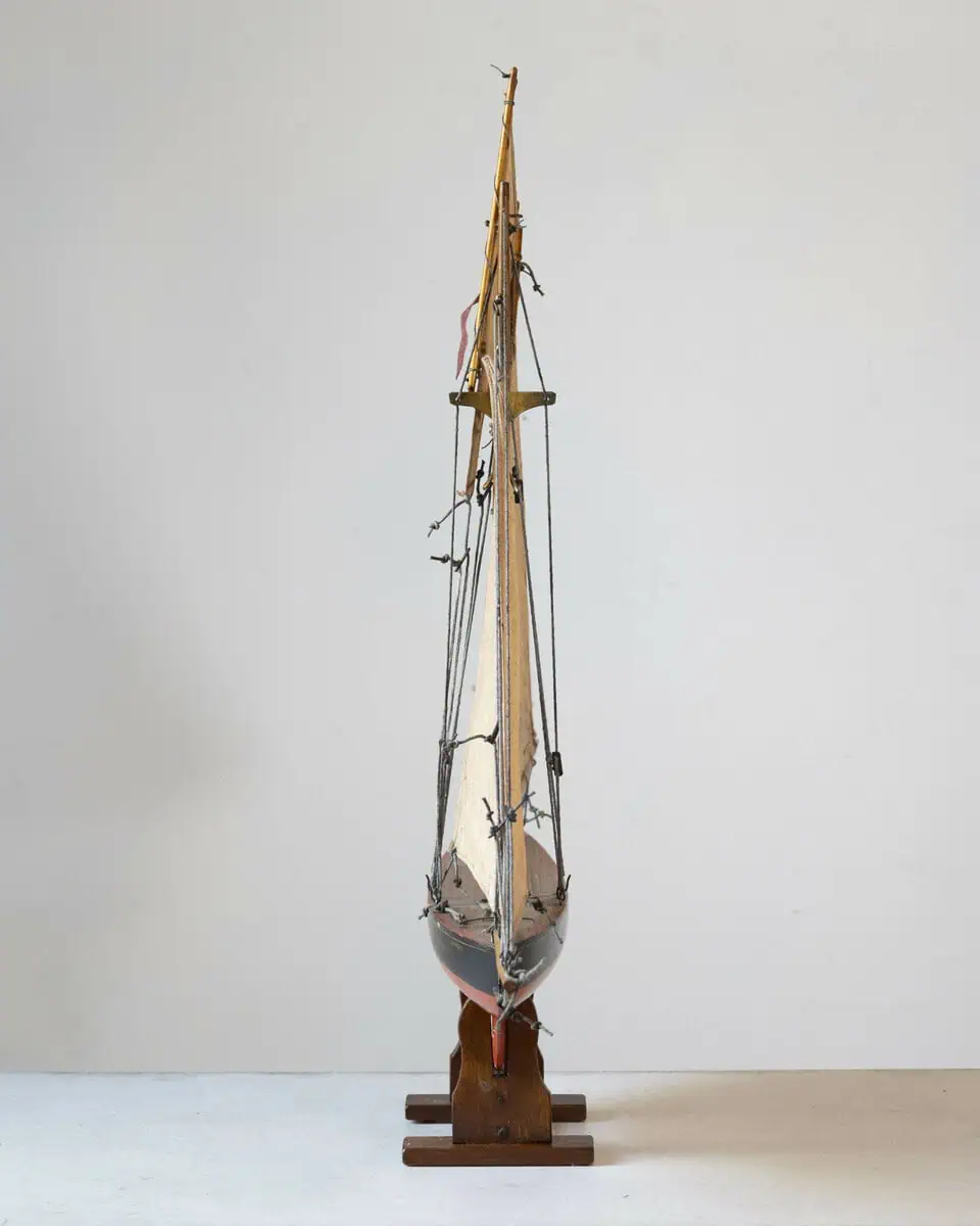 Early 20th Century Gamage’s Gaff Rigged Cutter Pond Yacht - JAA
