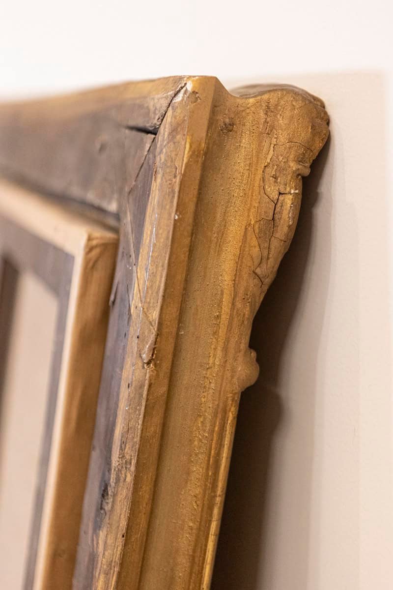 19th Century French Floral Painting Signed Philippe Rousseau in Giltwood Frame - JAA