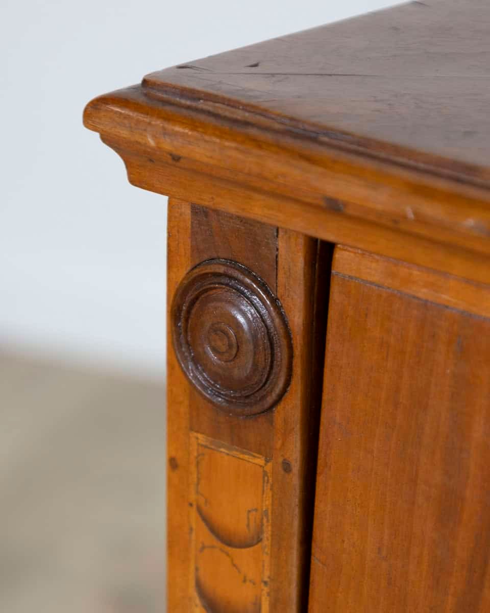 Louis XVI inlaid nightstand, Italy, early nineteenth century - JAA