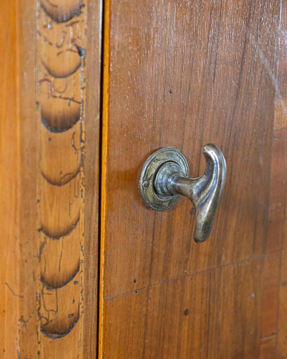 Louis XVI inlaid nightstand, Italy, early nineteenth century - JAA