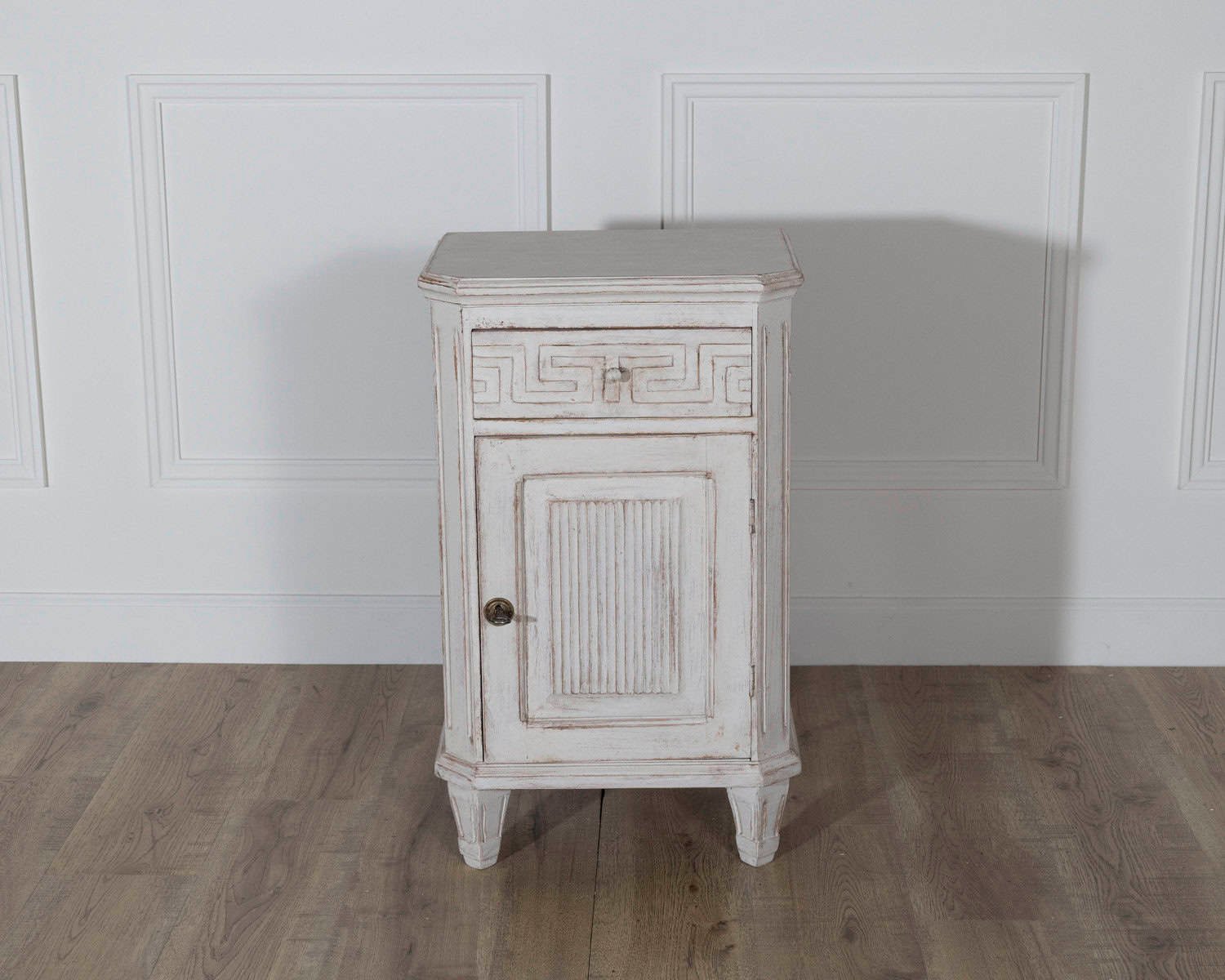 Pair of Swedish Neoclassical Painted Nightstands, circa 1880 - JAA