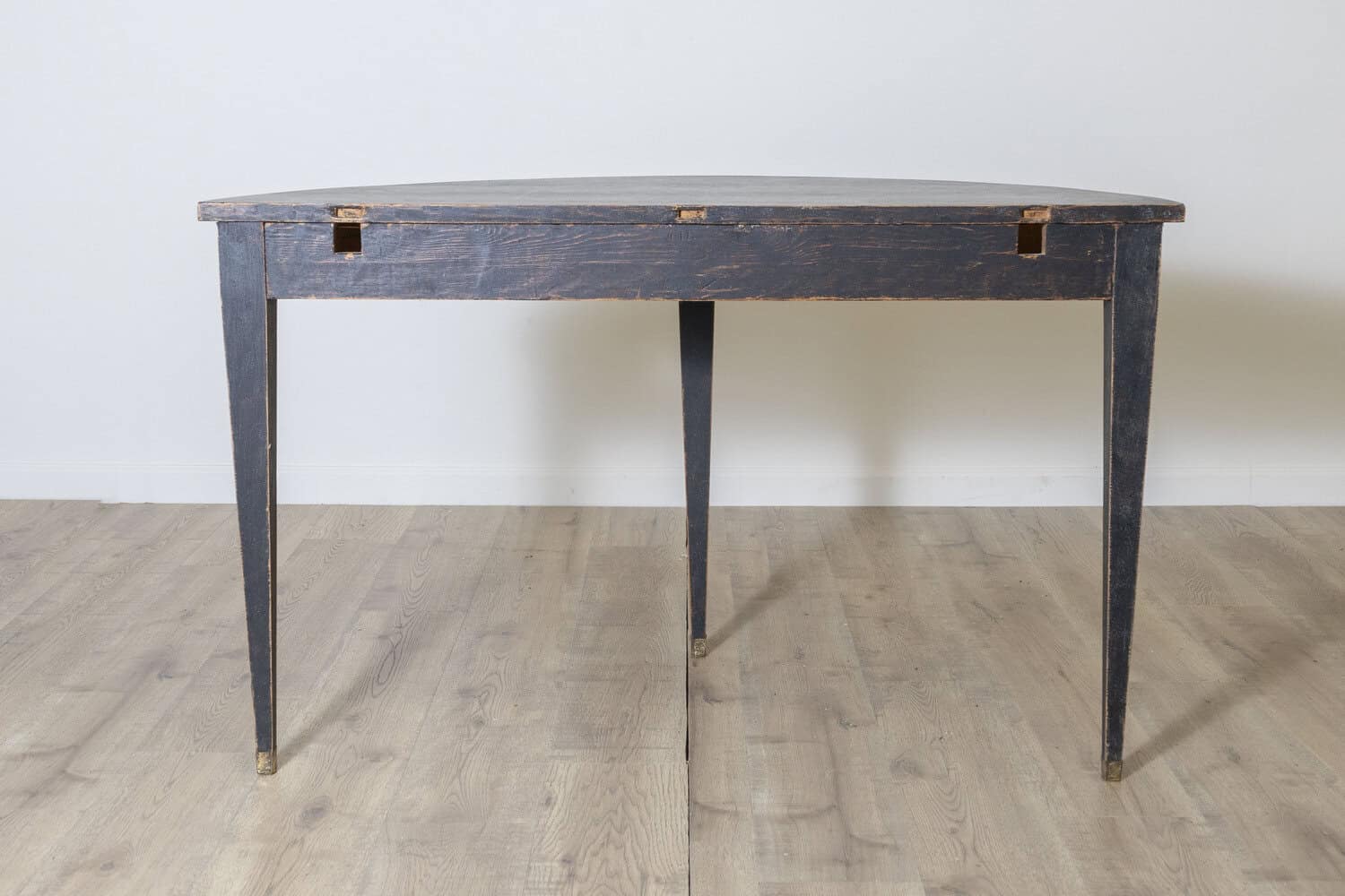 Pair of 19th Century Swedish Demi Lunes Circa 1800 - JAA