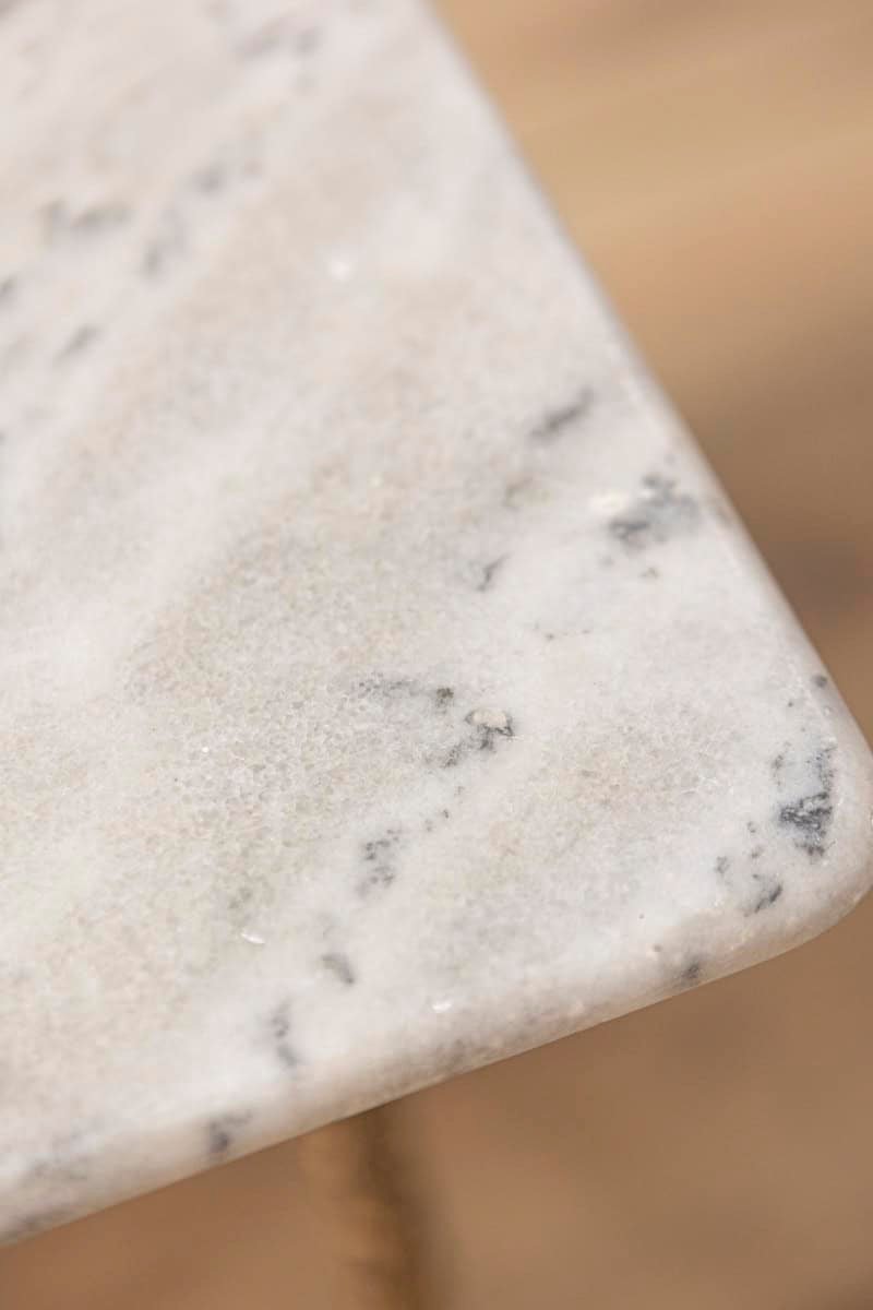 19th Century French Marble Top Bistro Table - JAA