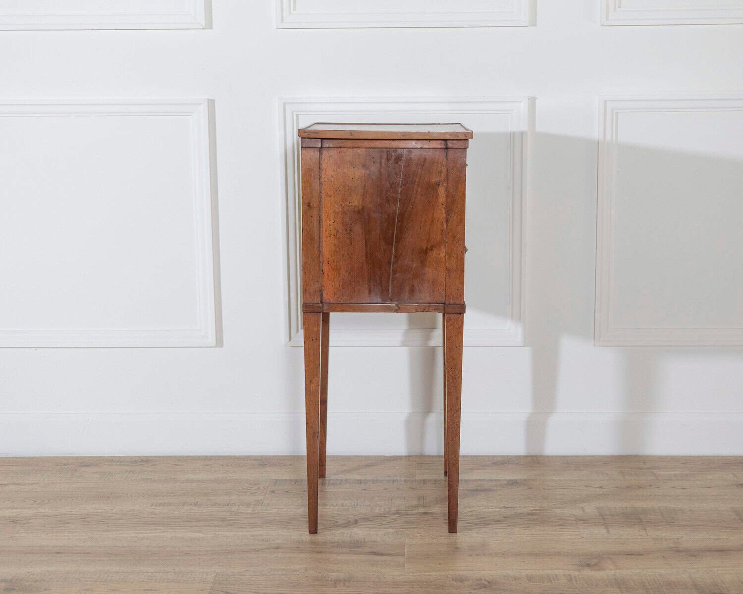 Early 19th-Century Italian Directoire Walnut Bedside Cabinet - JAA