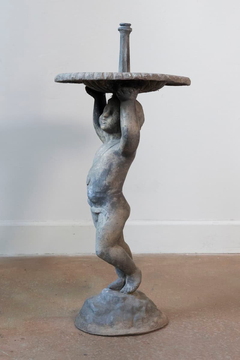 Early 20th Century Lead Putti Fountain, Circa 1920 - JAA