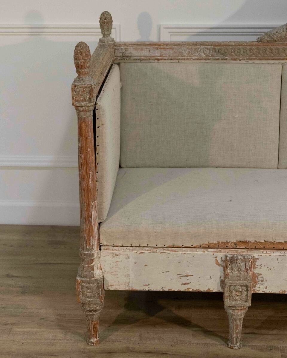 A Fine Period Gustavian Sofa - JAA