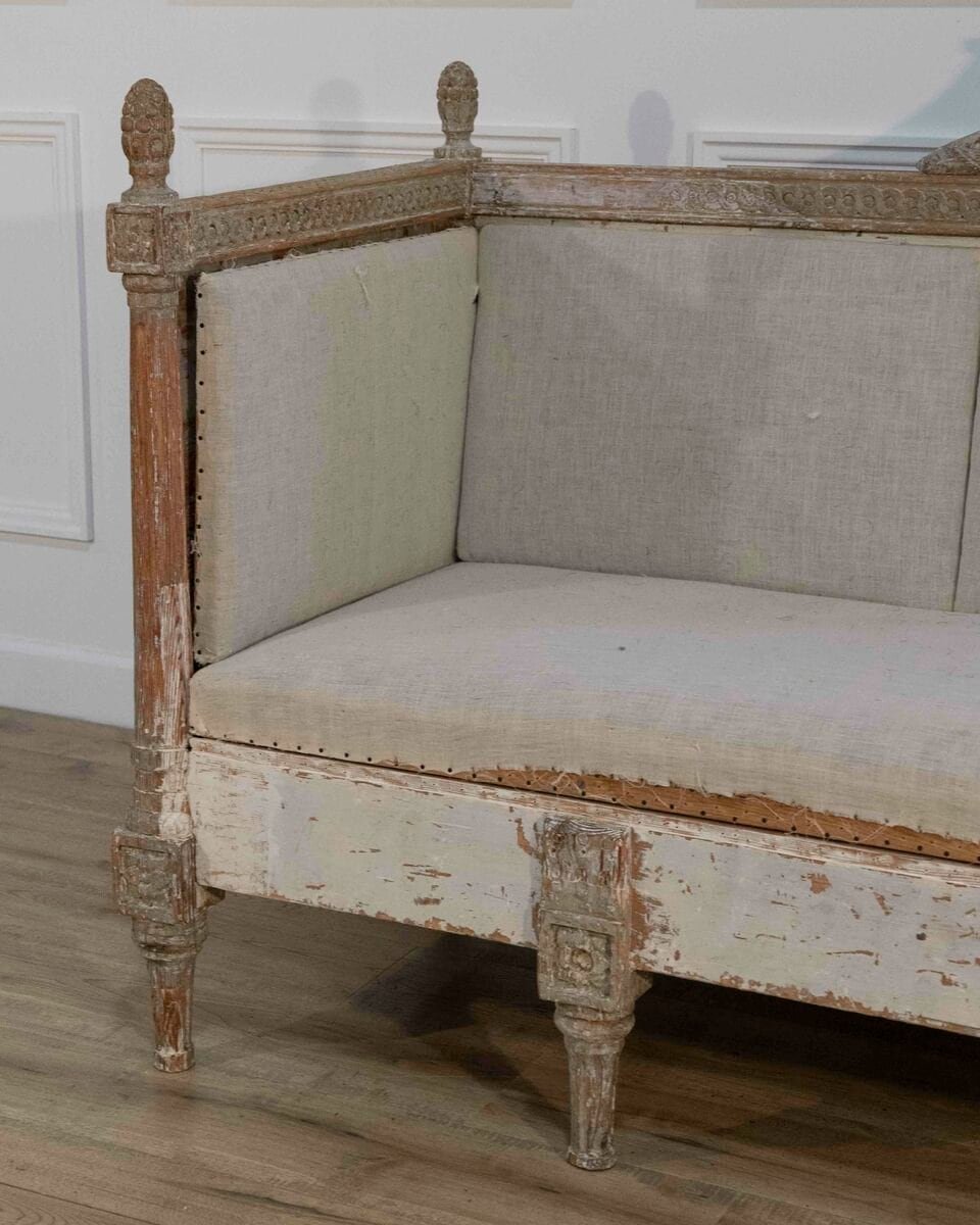 A Fine Period Gustavian Sofa - JAA