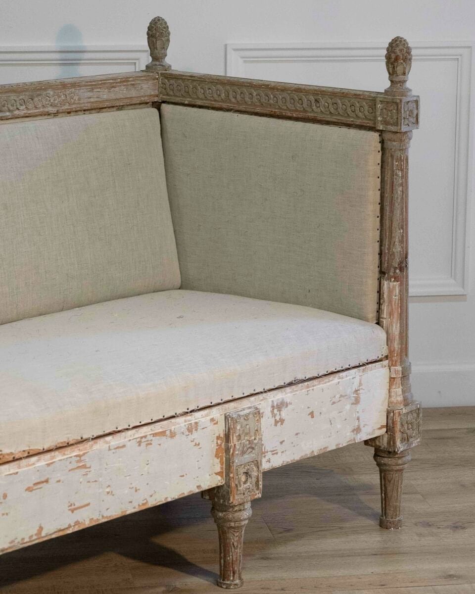A Fine Period Gustavian Sofa - JAA