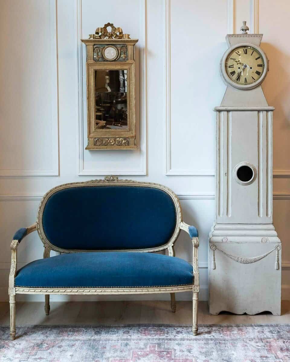 Early 19th-Century Swedish Gustavian Neoclassical Longcase Clock, Circa 1800 - JAA