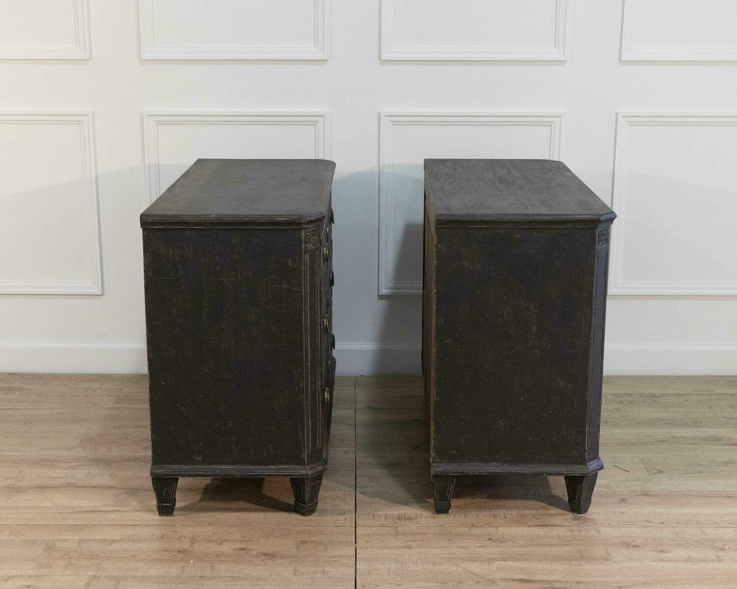 Pair of Swedish Chests Circa 1880 - JAA
