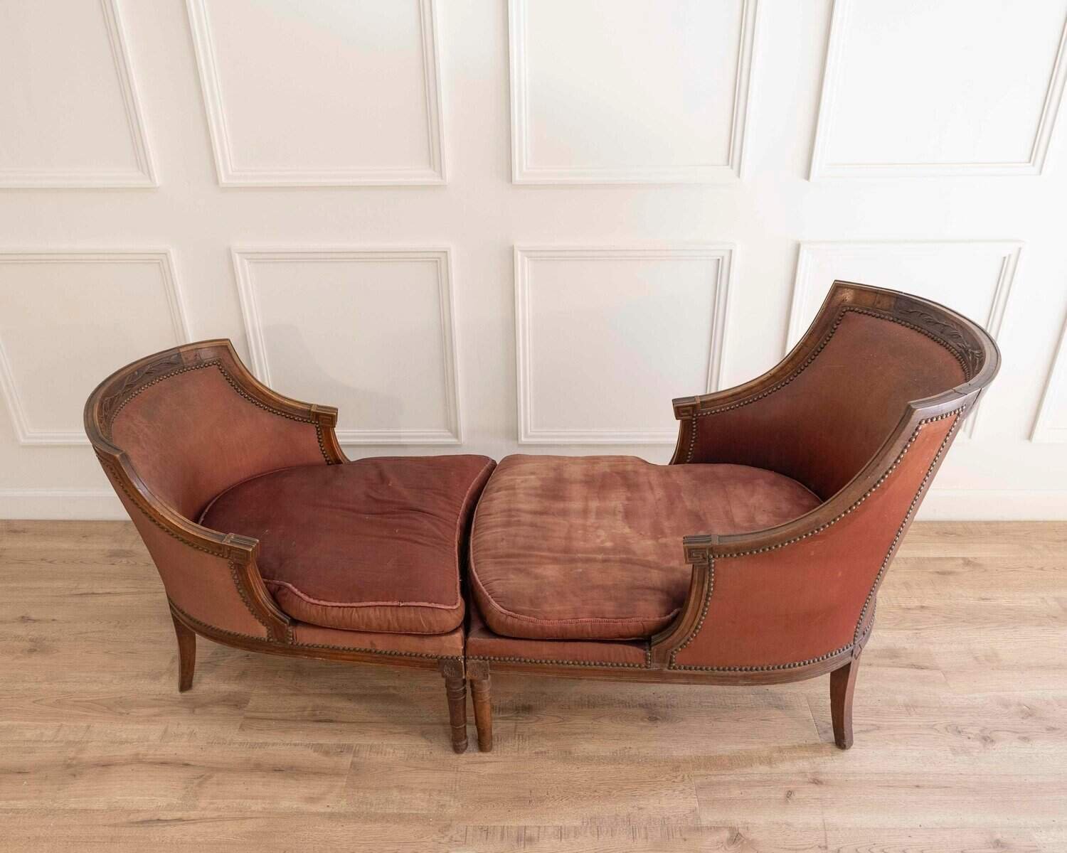 Provençal Duchess Armchair in Walnut, 18th Century - JAA
